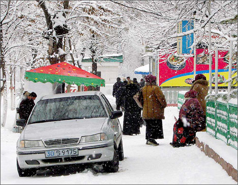 Ташкент, 14 февраля 2008 года. Фото ИА Фергана.Ру