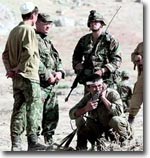 Американские спецназовцы тренируют киргизских коллег