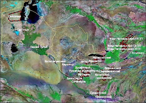 Охраняемые природные территории Узбекистана
