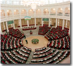 Заседание Сената Олий Мажлиса. Фото с сайта <a href=http://choe.tfi.uz target=_blank>Сhoe.tfi.uz</a>