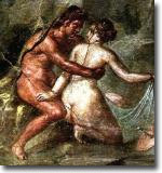 Проститутки на фресках в Помпеях