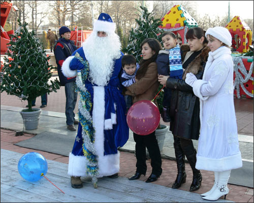 Новый 2009 год в Ташкенте