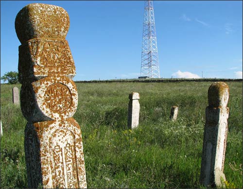 Казахское кладбище в Оренбургской области