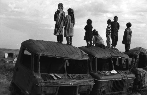 Афганистан. Бывшая советская авиабаза в Кундузе, лето 1993 г.