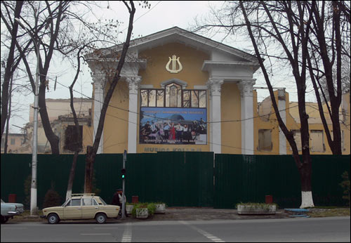 Снос здания бывшей Ташкентской консерватории