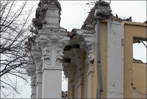 Снос здания бывшей Ташкентской консерватории