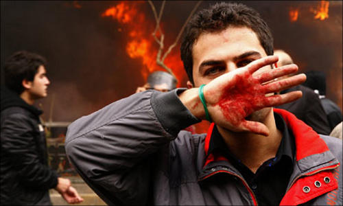 Выступления оппозиции в Иране в июне прошлого года. Фото © Amir Sadeghi/AFP/Getty Images