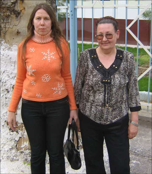 Вера Миронова с мамой