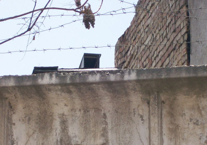Чердачное окно, где видели снайпера