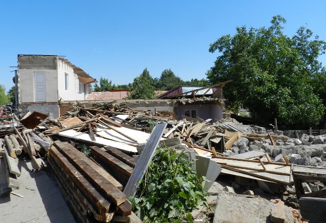 Снесенные дома в Ташкенте
