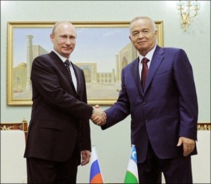 Каримов и Путин