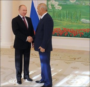 Путин и Каримов