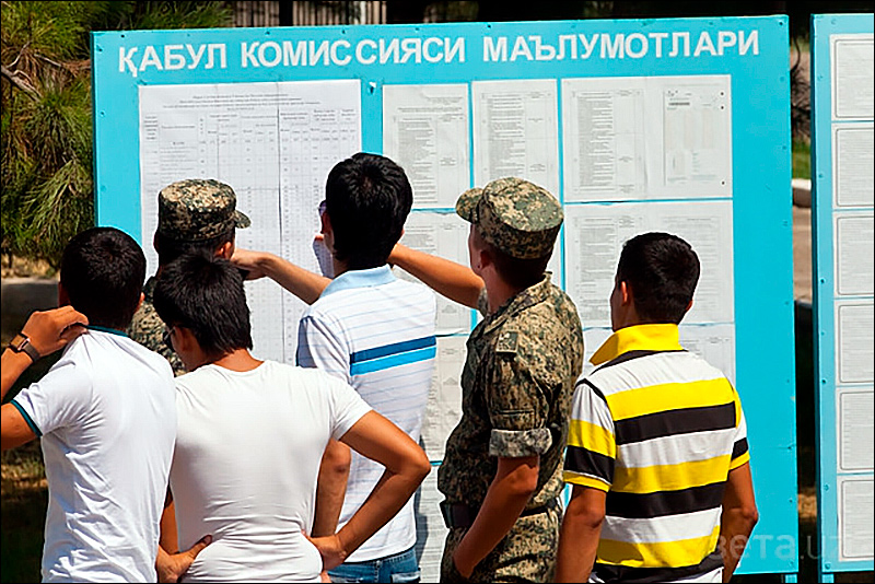 В Узбекистане детям военных и силовиков выделят бюджетную квоту в вузах