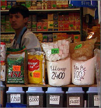 Мировой кризис, инфляция снизилась. Цены на товары и услуги в Ташкенте в течение 2009 года