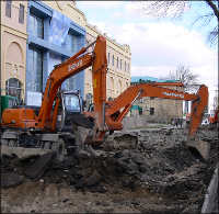 Безопасность Ислама Каримова превыше всего: В Ташкенте закапывают очередную улицу (фото, видео)