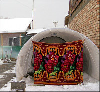 Кыргызстан, Ош: Зимовка в «переходных» домах (фото)