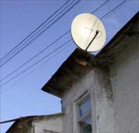 В столице Узбекистана наблюдается бум продаж спутниковых антенн