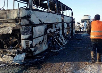 «Вызовите Ахрора!» Суд в Актюбинской области вынес приговор по делу о сгоревшем автобусе