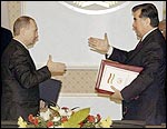Московские газеты понедельника - об итогах визита президента Путина в Таджикистан