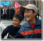 Киргизскую революцию устроили дети 10-15 лет